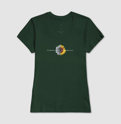 Camiseta Girassol De Frente Para a Luz | Dagira