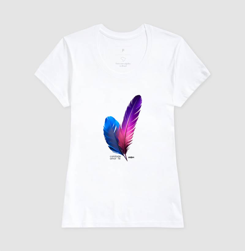 Camiseta Umbanda Caridade Amor Fé | Dagira