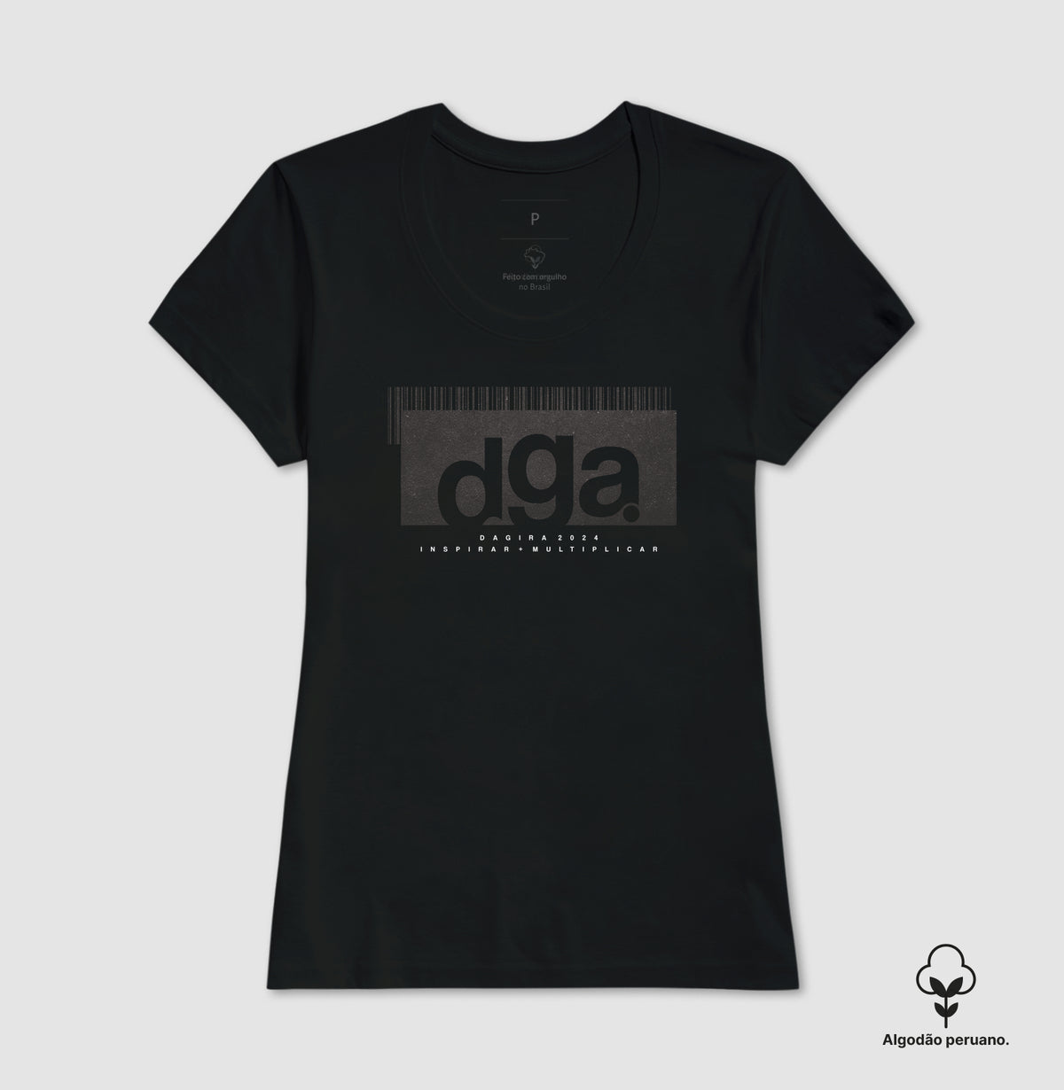 CAMISETA INSPIRAR (ALGODÃO PERUANO)