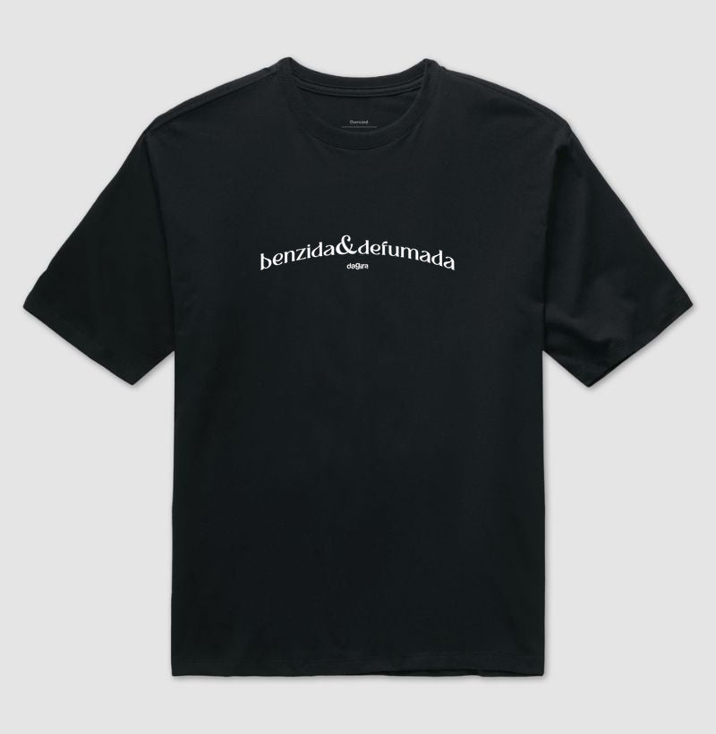 Camiseta Benzida & Defumada Oversized | Dagira