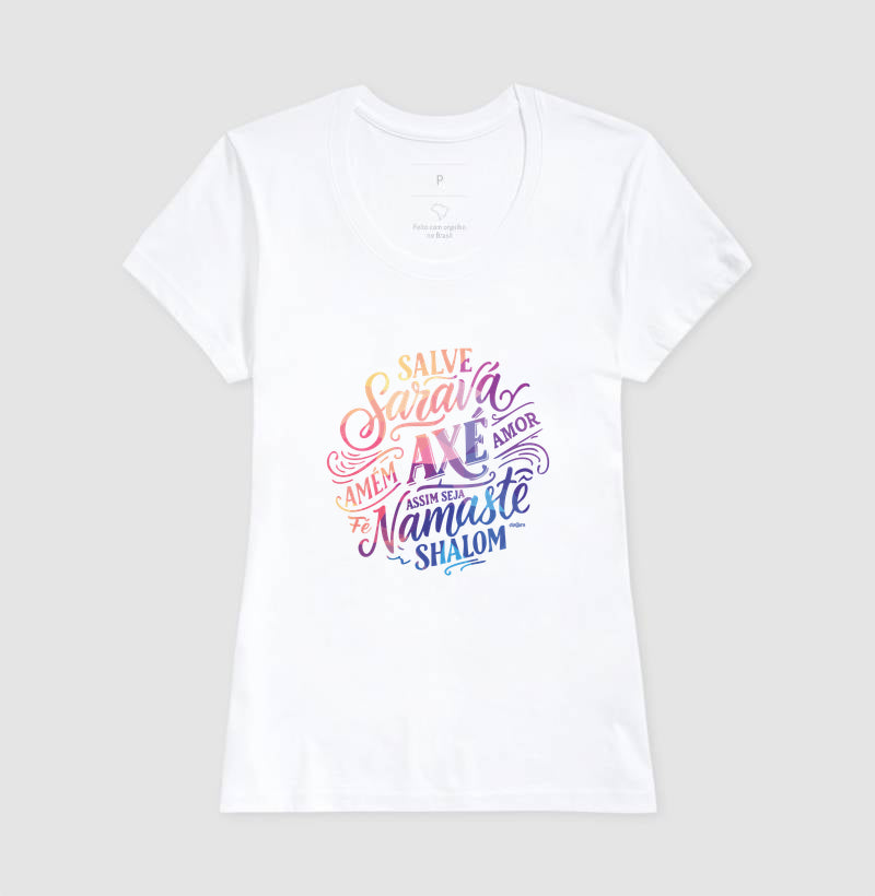 CAMISETA UMBANDA – A fé é uma só