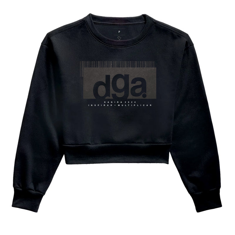 MOLETOM CROPPED INSPIRAR