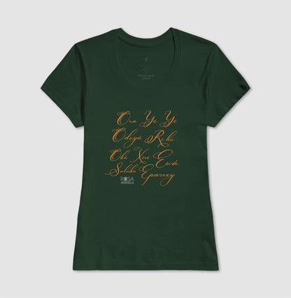 Camiseta Saudações às Mães Orixás | Dagira