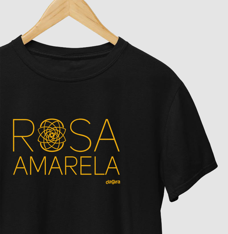 Camiseta Rosa Amarela Umbanda | Dagira