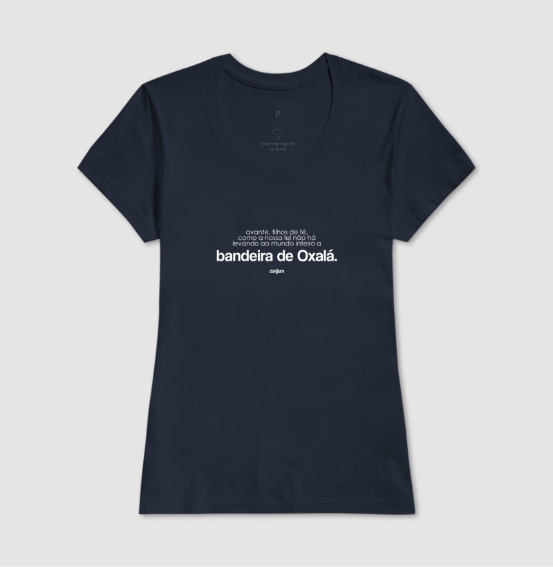 Camiseta Umbanda Bandeira de Oxalá | Dagira