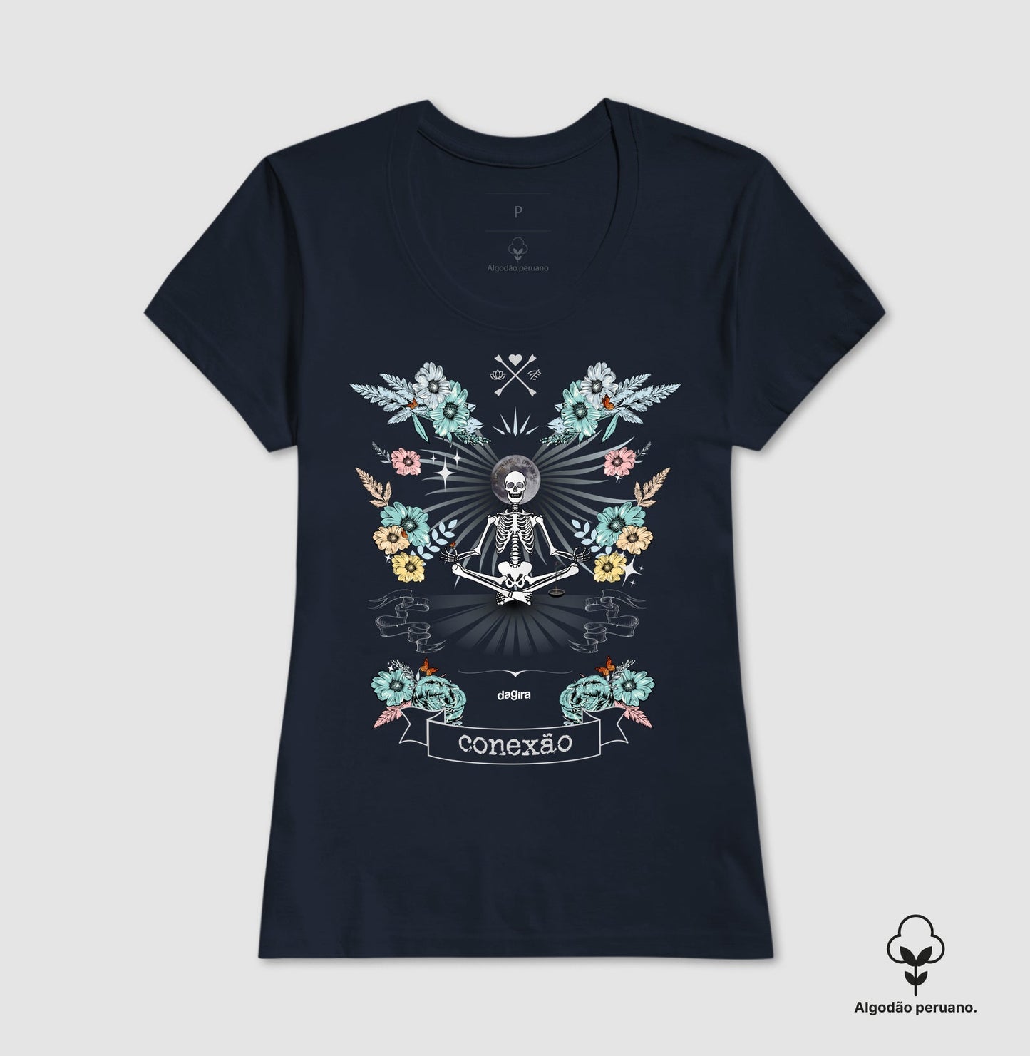 Camiseta Conexão Algodão Peruano | Dagira