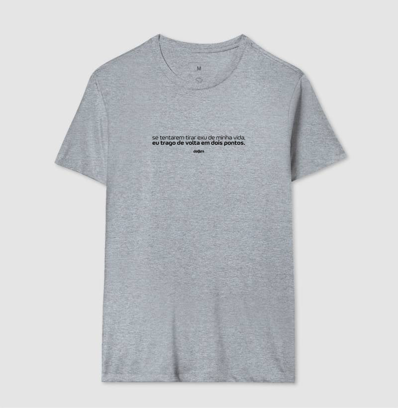 Camiseta Umbanda Exu em Dois Pontos | Dagira