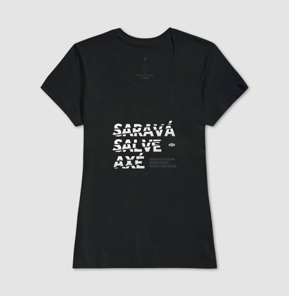 Camiseta Umbanda Saravá Salve Axé | Dagira