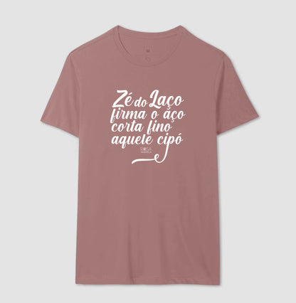 Camiseta Umbanda Zé do Laço Rosa Amarela | Dagira