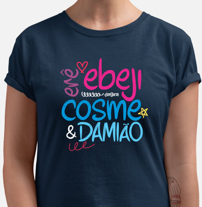 Camiseta Umbanda Erês Ibeji Cosme e Damião | Dagira