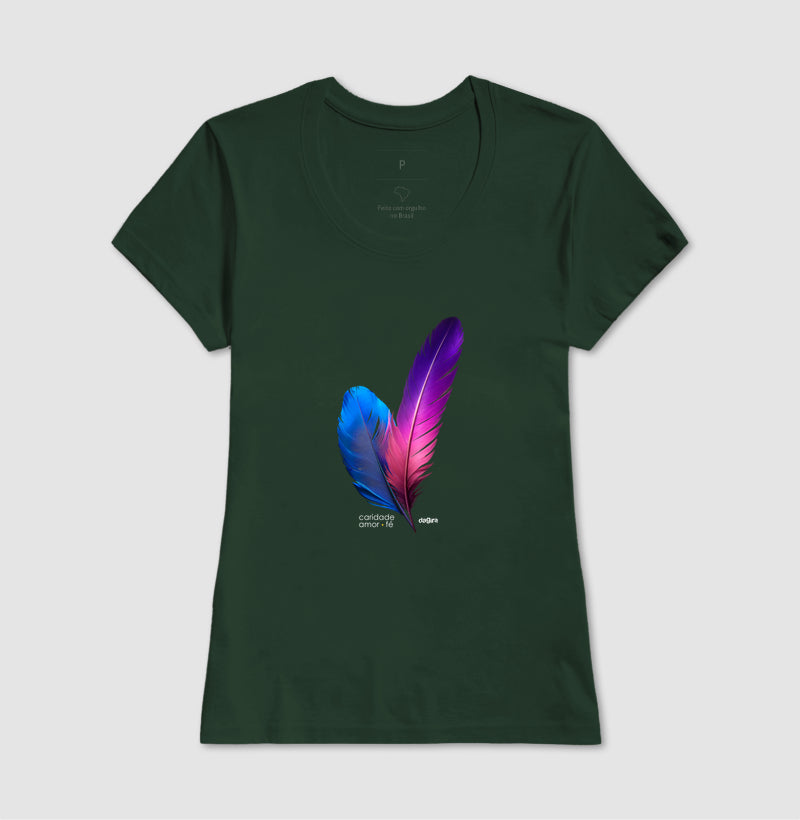 Camiseta Umbanda Caridade Amor Fé | Dagira