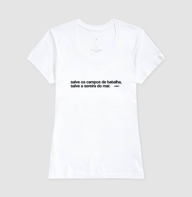 Camiseta Umbanda Sereia do Mar Algodão | Dagira