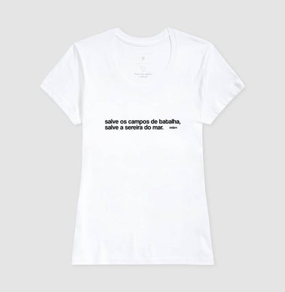 Camiseta Umbanda Sereia do Mar Algodão | Dagira