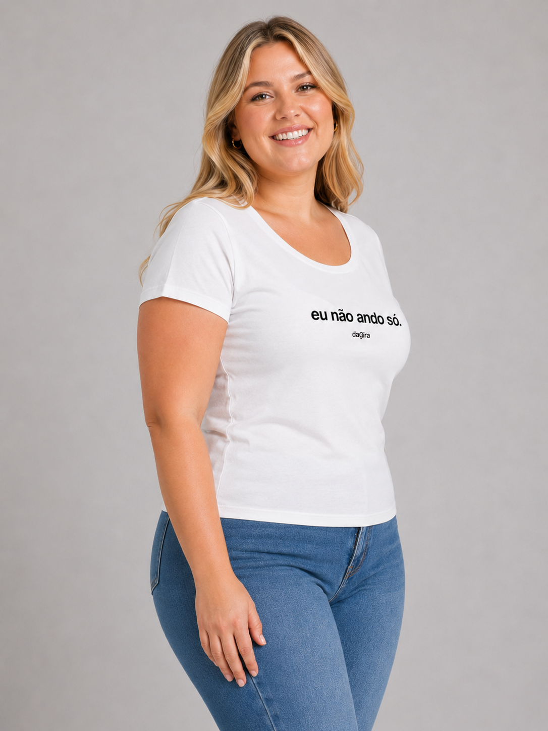 Camiseta Umbanda Eu Não Ando Só | Dagira