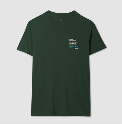 Camiseta Umbanda Verdadeiros Guerreiros Algodão | Dagira