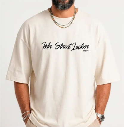 Camiseta Oversized Mr. Street Locker Unissex | Dagira
