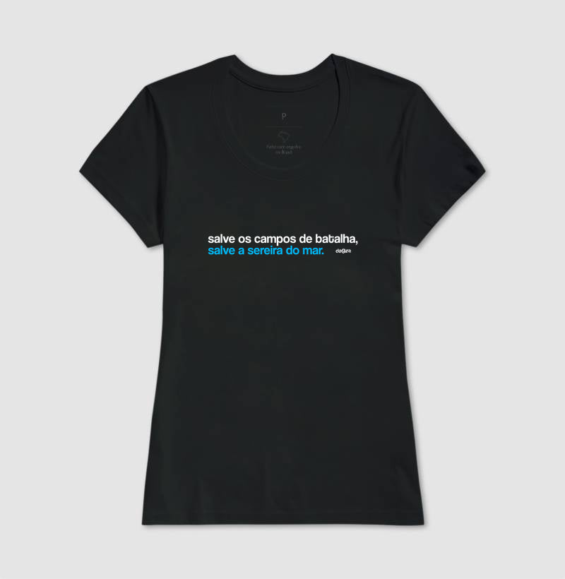 Camiseta Umbanda Sereia do Mar Algodão | Dagira