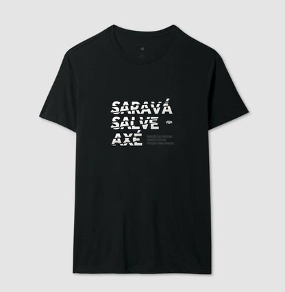 Camiseta Umbanda Saravá Salve Axé | Dagira