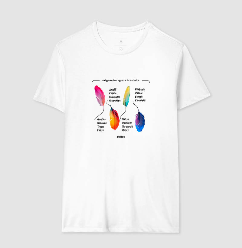 Camiseta Umbanda Tribos Origem da Riqueza | Dagira