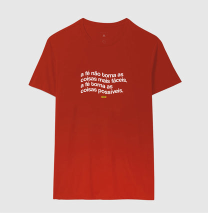 Camiseta Umbanda Fé Torna Tudo Possível | Dagira