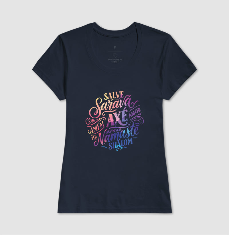 Camiseta Umbanda A Fé é Uma Só | Dagira