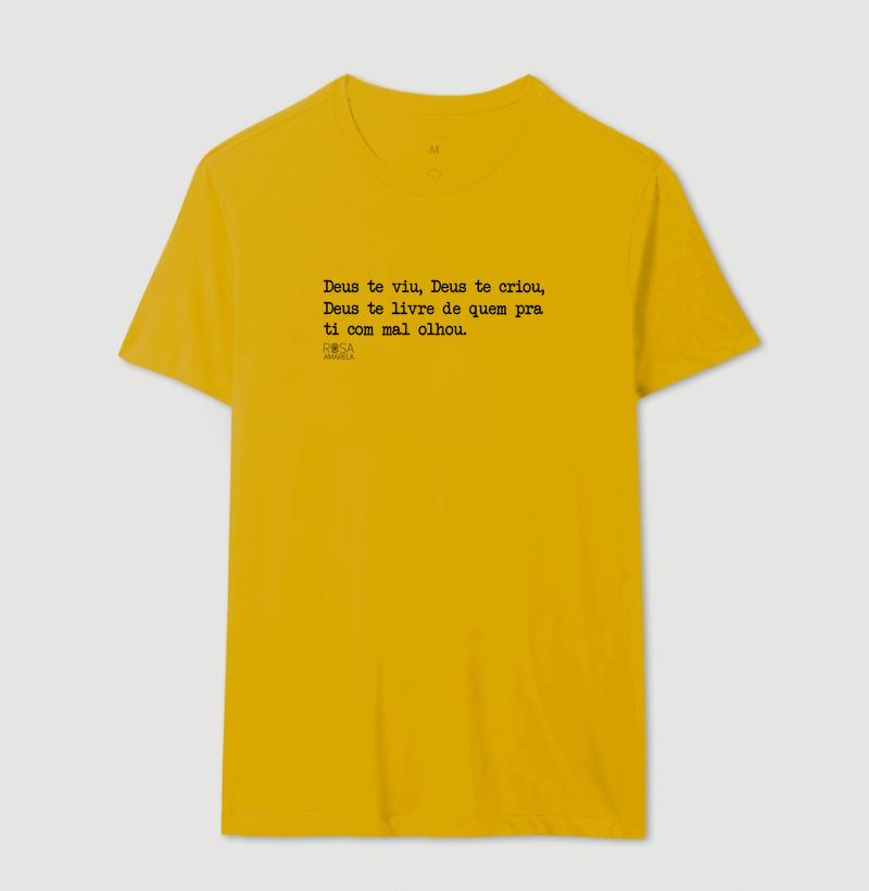 Camiseta Eu Te Benzo Fé Popular | Dagira