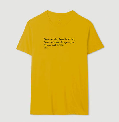 Camiseta Eu Te Benzo Fé Popular | Dagira