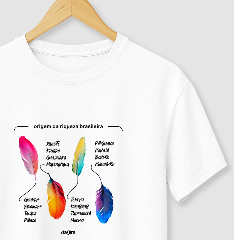 Camiseta Umbanda Tribos Origem da Riqueza | Dagira