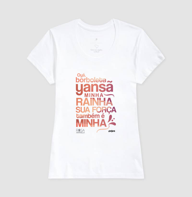 Camiseta Oyá Iansã Canto de Oyá | Dagira