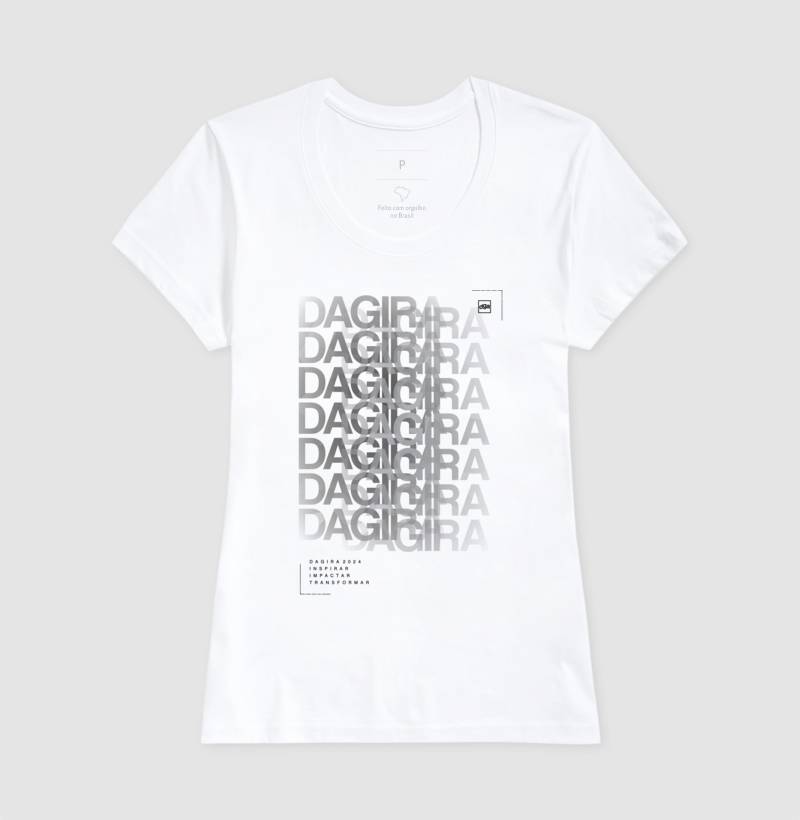 Camiseta Dagira Transpor Algodão | Dagira