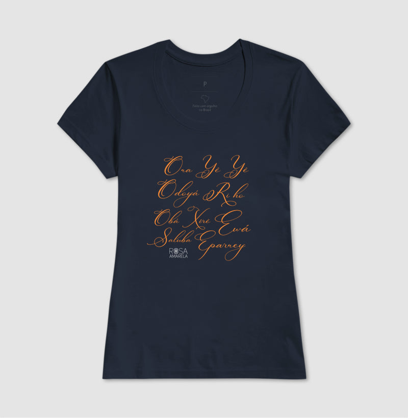 Camiseta Saudações às Mães Orixás | Dagira