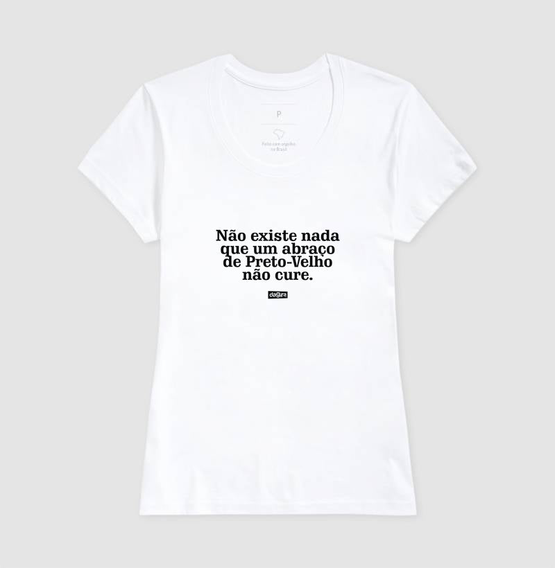 Camiseta Umbanda Abraço de Preto-Velho | Dagira