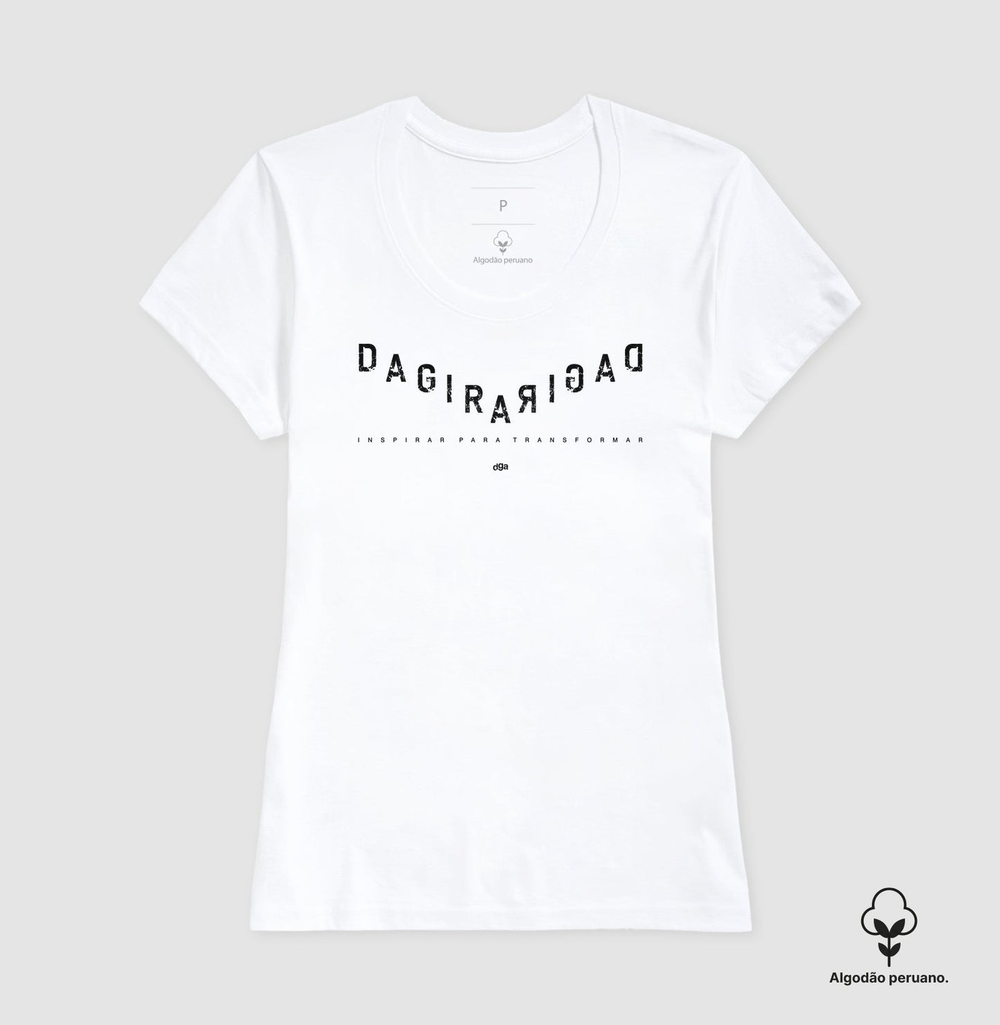 Camiseta Inspirar para Transformar Algodão Peruano | Dagira