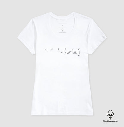 Camiseta Reflexo Algodão Peruano | Dagira