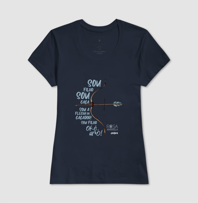 Camiseta Oxóssi Arco do Caçador | Dagira