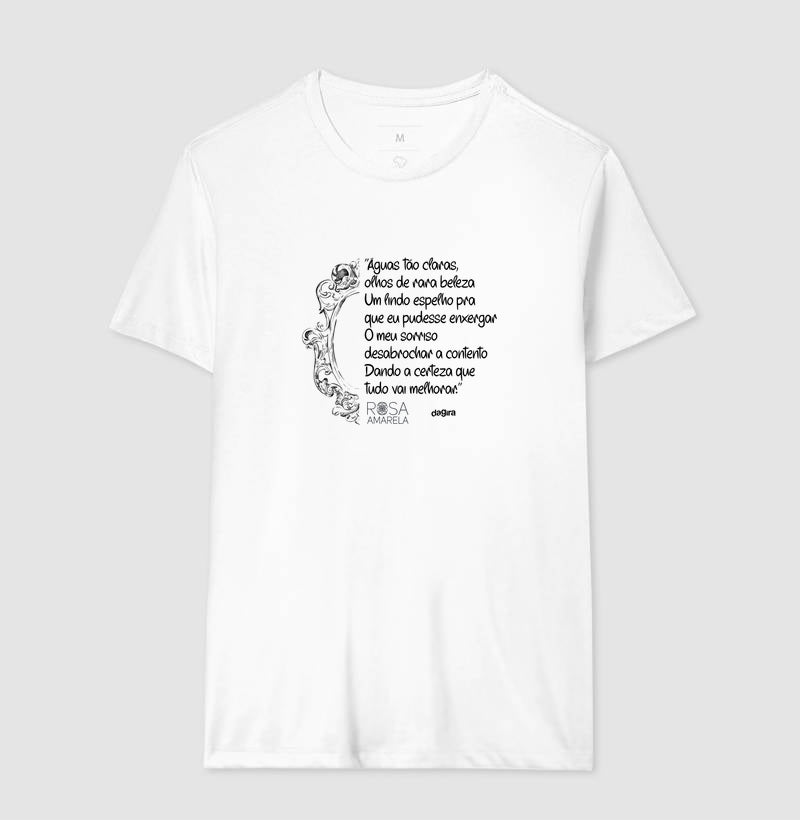 Camiseta Oxum Rosa Amarela | Dagira
