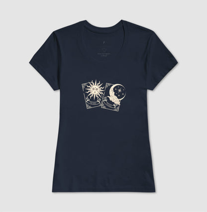Camiseta O Sol e a Lua Tarô | Dagira