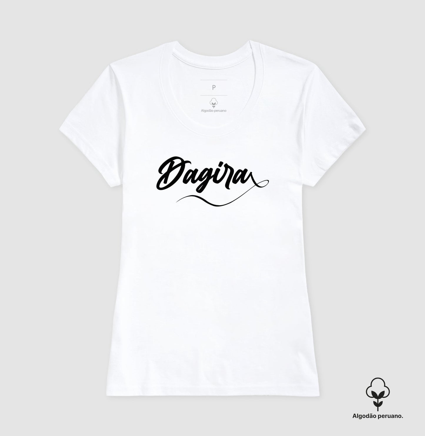 Camiseta Dagira Algodão Peruano | Dagira