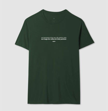 CAMISETA UMBANDA - TRAGO EXU EM DOIS PONTOS