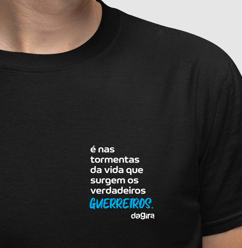 Camiseta Umbanda Verdadeiros Guerreiros Algodão | Dagira