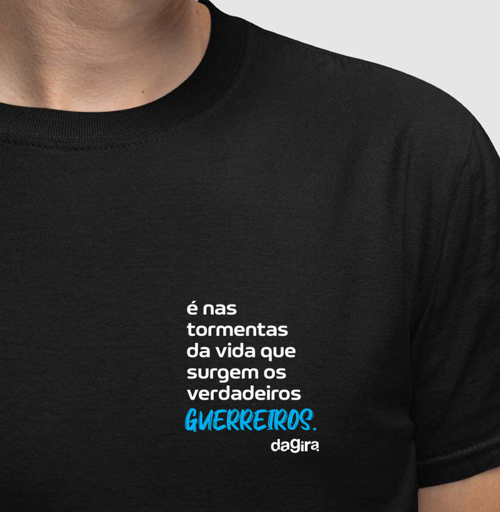 Camiseta Umbanda Verdadeiros Guerreiros Algodão | Dagira