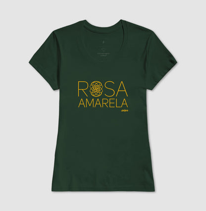 Camiseta Rosa Amarela Umbanda | Dagira