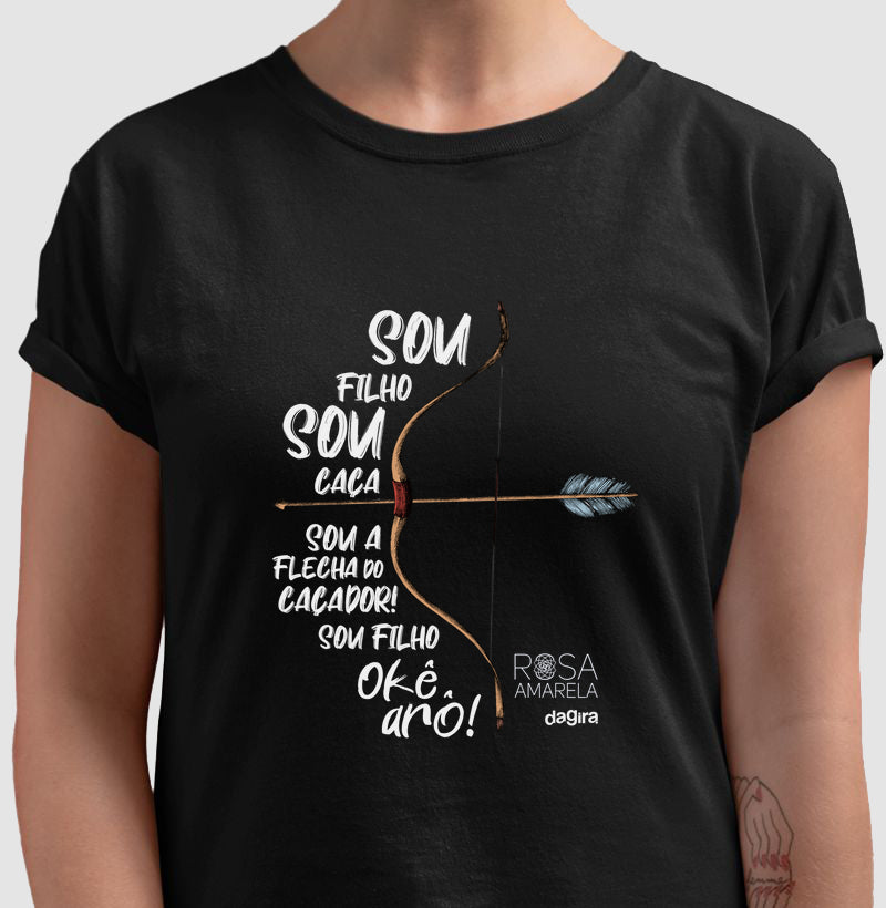 Camiseta Oxóssi Arco do Caçador | Dagira