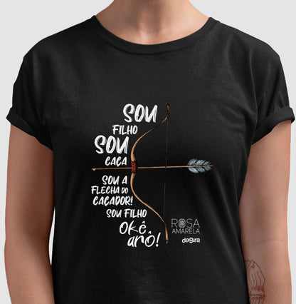 Camiseta Oxóssi Arco do Caçador | Dagira