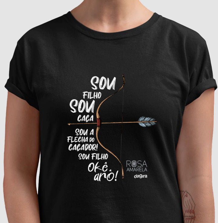 Camiseta Oxóssi Arco do Caçador | Dagira