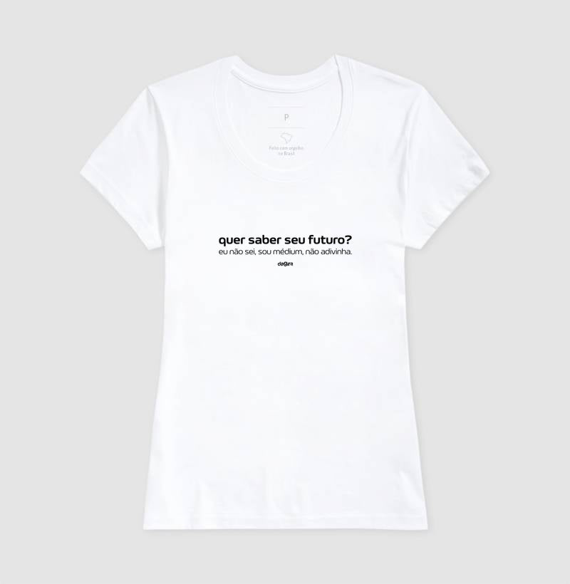 Camiseta Umbanda Sou Médium, Não Adivinha | Dagira
