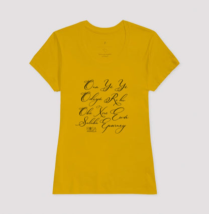 Camiseta Saudações às Mães Orixás | Dagira
