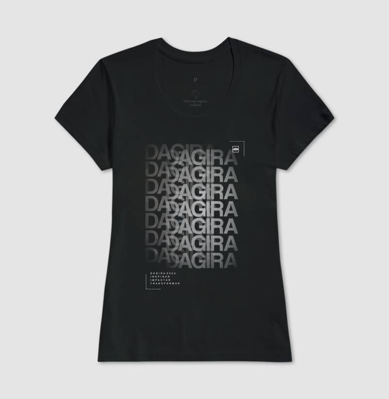 Camiseta Dagira Transpor Algodão | Dagira