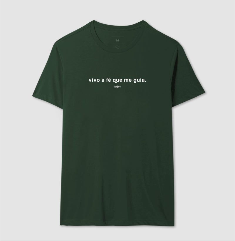 Camiseta Umbanda Vivo a Fé que me Guia | Dagira