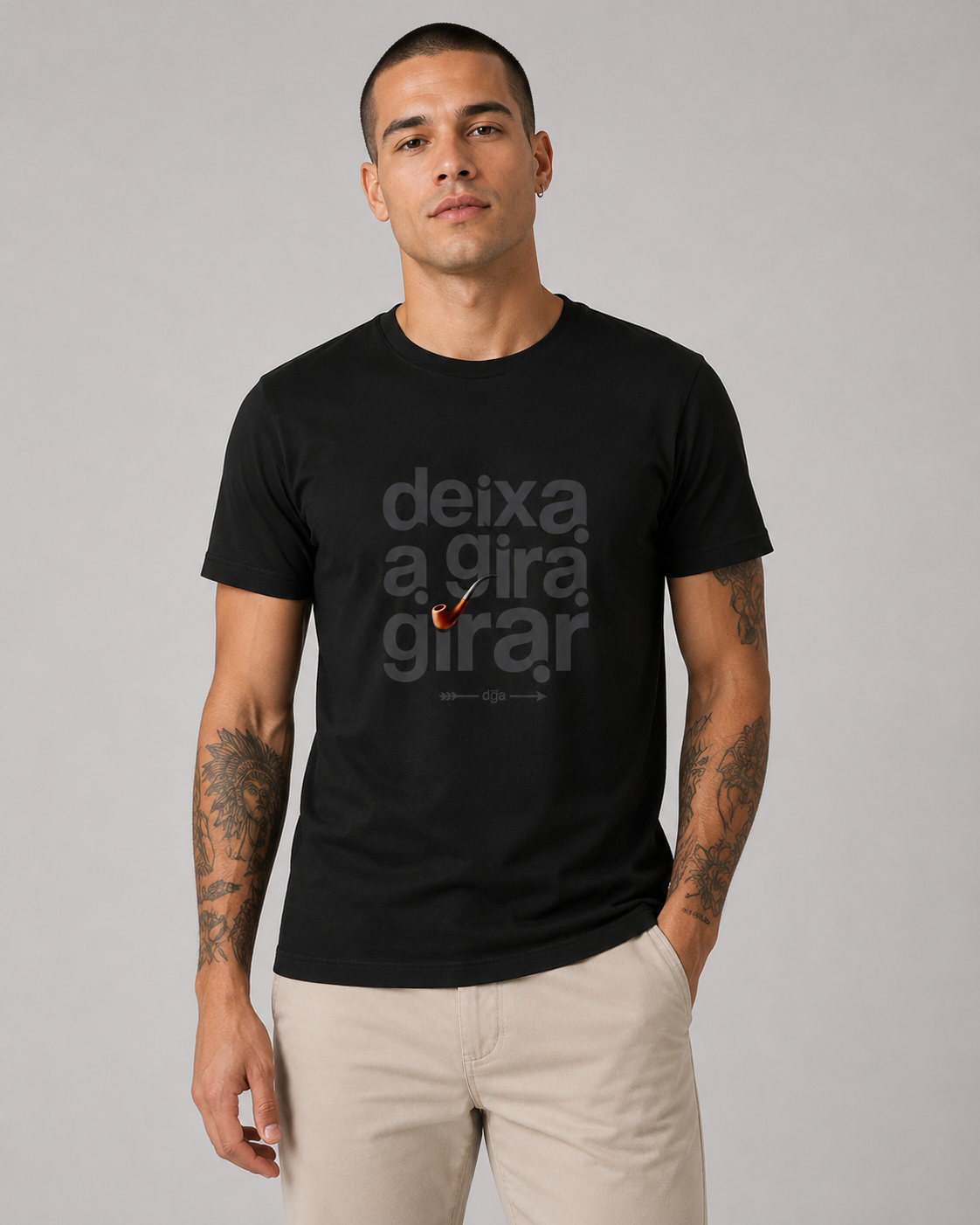 Camiseta Umbanda Deixa a Gira Girar | Dagira